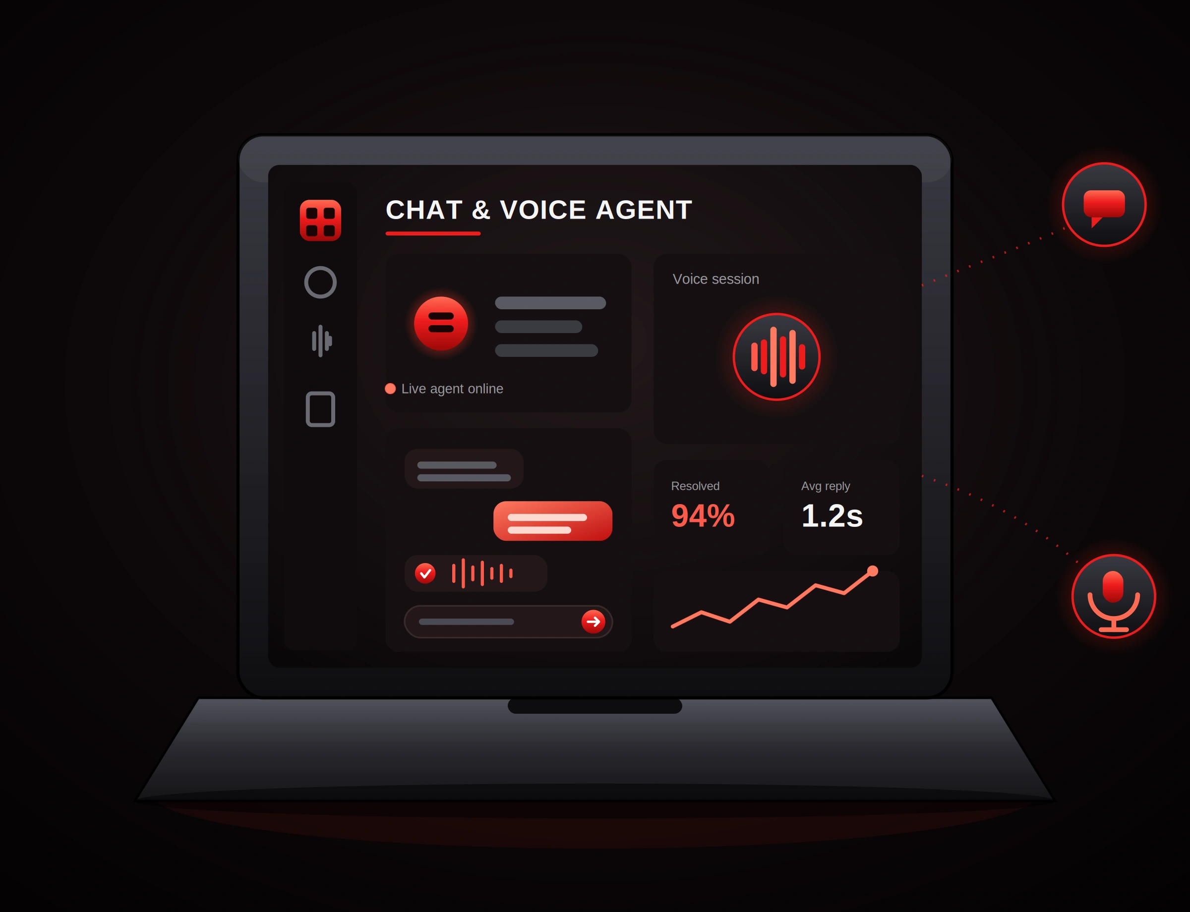 Forgenite AI chat & voice agents